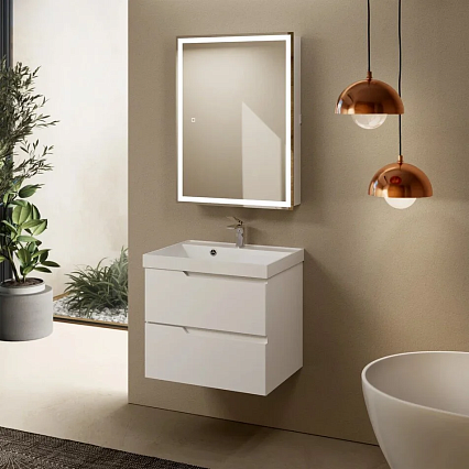 Тумба с раковиной AQUAme S3 60 см