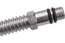 Подводка для смесителя из нержавеющей гофрированной трубы Lavita HF-C300L 1/2хМ10 гайка-штуцер