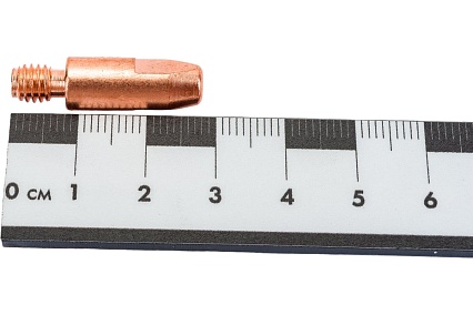 Наконечник сварочный (М6х28х0.8 мм; Cu-E; 5 шт) Plazweld Р-М62808