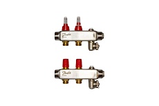 Коллекторы Danfoss SSM-2F с расходомерами 2 контура 088U0752