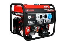 Бензиновый генератор A-iPower A6500EA 20109