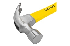 Молоток-гвоздодер WMC TOOLS 350гр WMC-T7012(61011)