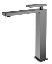 Смеситель для раковины Vincea Dice VBF-2DS2GM вороненая сталь