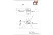 Зажим с горизонтальной рукоятью HS CLAMP HS-201-B