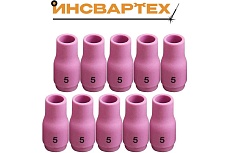 Сопло керамическое TIG Инсвартех 9-20-25 13N №5, 10 шт IST0134