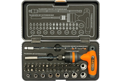 Насадки с держателем Neo Tools 42 шт 08-709
