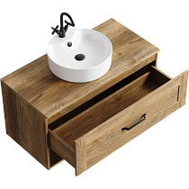 Мебель для ванной Aqwella Craft 100 см дуб балтийский