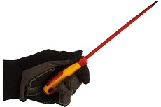 Отвертка прямой шлиц для установки счетчиков Knipex KN-982145