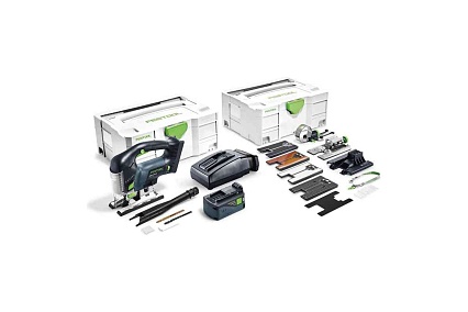 Аккумуляторный лобзик Festool CARVEX PSBC 420 Li 5.2 EBI-Set 575741