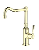 Смеситель для кухни Aquatek Классик AQ1580PG полированное золото