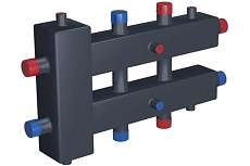 Распределительный коллектор с гидравлическим разделителем Essan гру+кмг 60-3ву с 3-мя кронштейнами EKRG-000603VU
