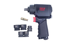 Пневматический ударный гайковерт с комплектом головок Mighty Seven NC-4210N