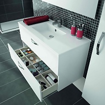 Мебель для ванной Jacob Delafon Ola 80 см белый