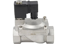 Электромагнитный клапан DN.ru VS2W-401N-PU-NC Ду32 Ру10 сталь 220В AC пилотный D130-01280