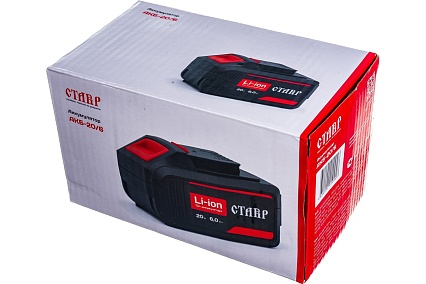 Аккумулятор (20 В; 6 А.ч; Li-Ion) Ставр 9090320004