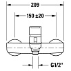 Смеситель для ванны Duravit B.1 B15230000010