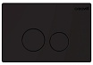 Кнопка смыва Creavit Terra GP9002.01 черный матовый