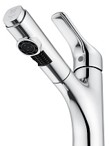 Смеситель для раковины Wonzon&Woghand WW-AE4151-CR выдвижной излив, хром