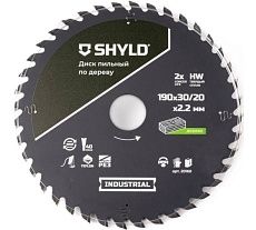 Пильный диск SHYLD по дереву твердосплавный 190x30/20 мм, 40 зубьев 6692467