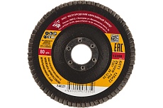 Круг лепестковый торцевой КЛТ-1 ZK10XW (125х22.2 мм; P60) Россия 74021