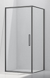 Душевой уголок Vincea Slim 8mm VSR-4SLP9090CLGMG 90x90 вороненая сталь, прозрачный