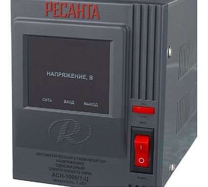 Стабилизатор напряжения Ресанта АСН 1000/1-Ц 63/6/2