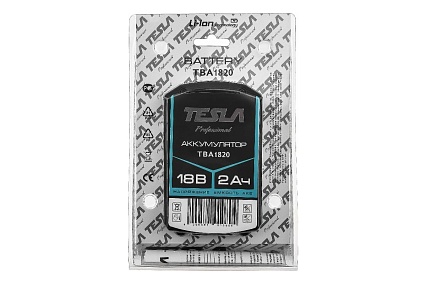 Аккумулятор TBA1820 (18 В; 2 Ач) Tesla 597901