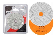 Диск алмазный шлифовальный 100 мм, Р200 Yato YT-48202