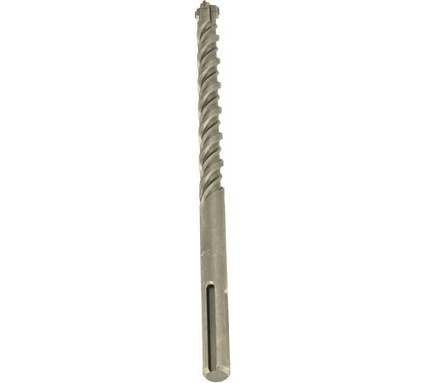 Бур 4+ 20x200х340 мм, 4 резца + 2 спирали, SDS-Max Bohrer 30520345