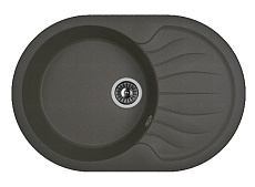 Кухонная мойка Dr.Gans Берта 76 см СМс, графит 25.040.C0760.411