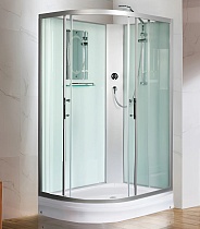 Душевая кабина WeltWasser WW500 WERRA XL 1201 R 120x90 хром, прозрачное 10000014052