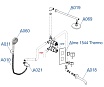 Душевой набор WasserKRAFT A171519 Thermo