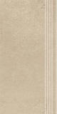 Ступень Kerama Marazzi Дайсен беж обрезной 30х60 см, SG211500R\GR