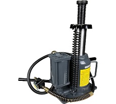 Домкрат бутылочный Kraftwell г/п 20000 кг, пневмогидравлический, г/п 20000 кг KRWBJ20A