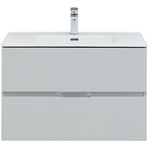 Мебель для ванной Aquanet Алвита New 80 см серый