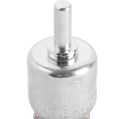 Кордщетка латунная для дрели кисть 25 мм MONOGRAM 106-922