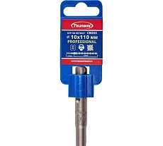 Бур по бетону Tsunami PROFESSIONAL Cross 10х110/60 мм, SDS-plus T10610300010110