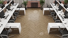 Ламинат Alpine Floor Herringbone 12 Pro Дуб Прованс 606x101x12 мм, LF106-7B