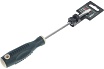 Шлицевая магнитная отвертка Rockforce Profi S2 SL6.5х150мм на пластиковом держателе RF-70165150