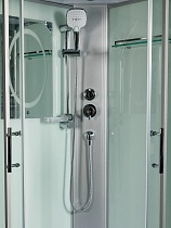 Душевая кабина WeltWasser WW500 WERRA XL 902 90x90 хром, прозрачное 10000014047