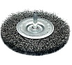 Щетка диск гофрированная Lessmann 100х10х0.25 мм, хвост-к 6 мм 410152