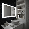 Зеркало Art&Max Soli 100x70 см, с функцией антипар