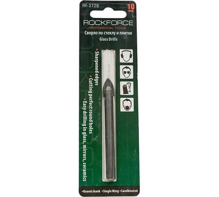 Сверло по стеклу и плитке 10 мм Rockforce RF-3728