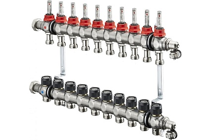 Распределительный коллектор Oventrop 1", Multidis SF 10 1404360