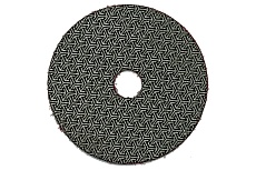 Алмазный гибкий шлифовальный гальванический круг 100 мм, № 100 Hilberg 560100