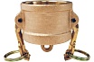 Камлок TITAN LOCK латунный TITAN LOCK тип DC, заглушка для ниппеля 2 1/2" TL250DCBR