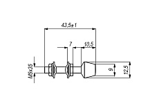 Горизонтальный механический прижим KUKAMET S111-1