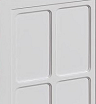 Зеркало Caprigo Borgo 60-70 см 33435-В177 bianco grigio, с отверстиями