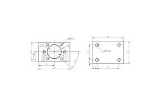 Держатель для гайки TECHNIX ШВП DSG4005