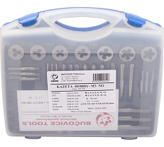 Резьбонарезной набор Bucovice Tools М3-М12 115CRV3 40пр 330120